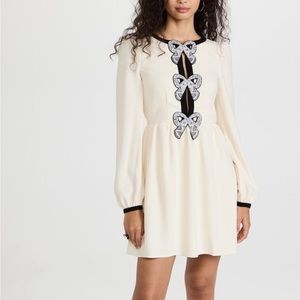 NWT Saloni Camille Bows Mini Dress